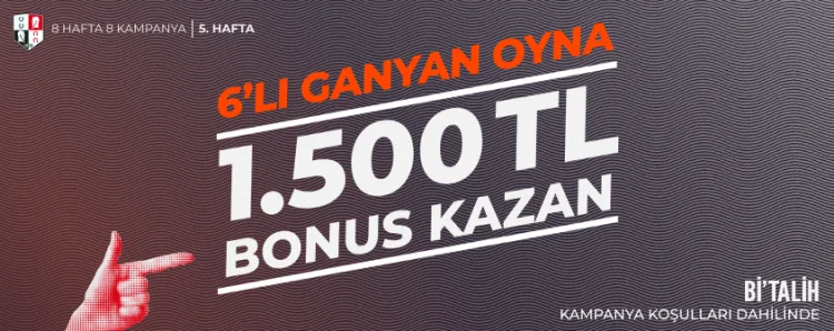 Bitalih 1500 TL Bonus