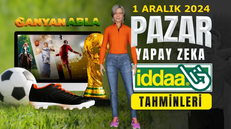 Yapay Zeka İddaa Tahminleri 1 Aralık Pazar